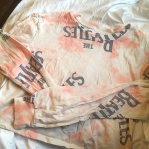 Beatles half shirt